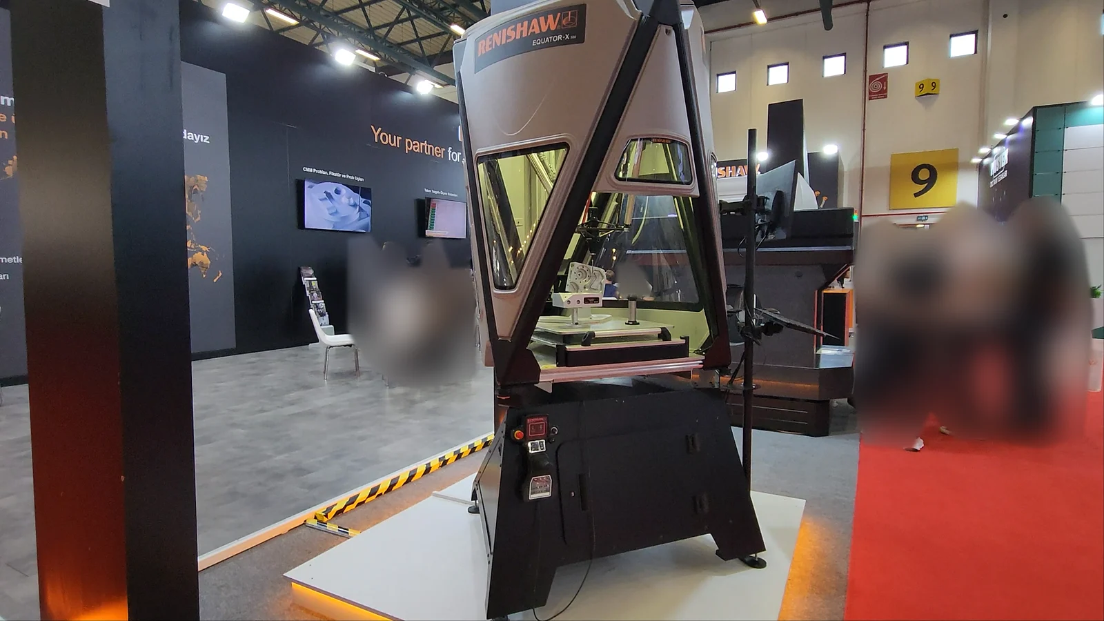 Renishaw 3D measuring system on display at MAKTEK Eurasia 2026